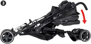 HARMONY Odyssey - Folding Push Chair 3