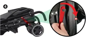 HARMONY Odyssey - Folding Push Chair 4