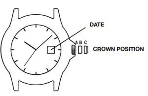 TIMEX TW2U87800 1975 Reissue Day-Date 38mm Leather Strap Watch - crown