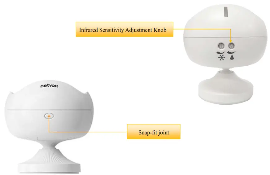 Wireless Occupancy & Temperature & Light Sensor - Appearance 2