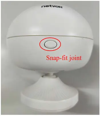 Wireless Occupancy & Temperature & Light Sensor - Installation battery steps Step 1