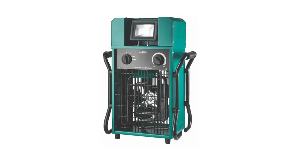 Mistral Mifh0130bd Industrial Heater With Led Worklight Instruction Manual