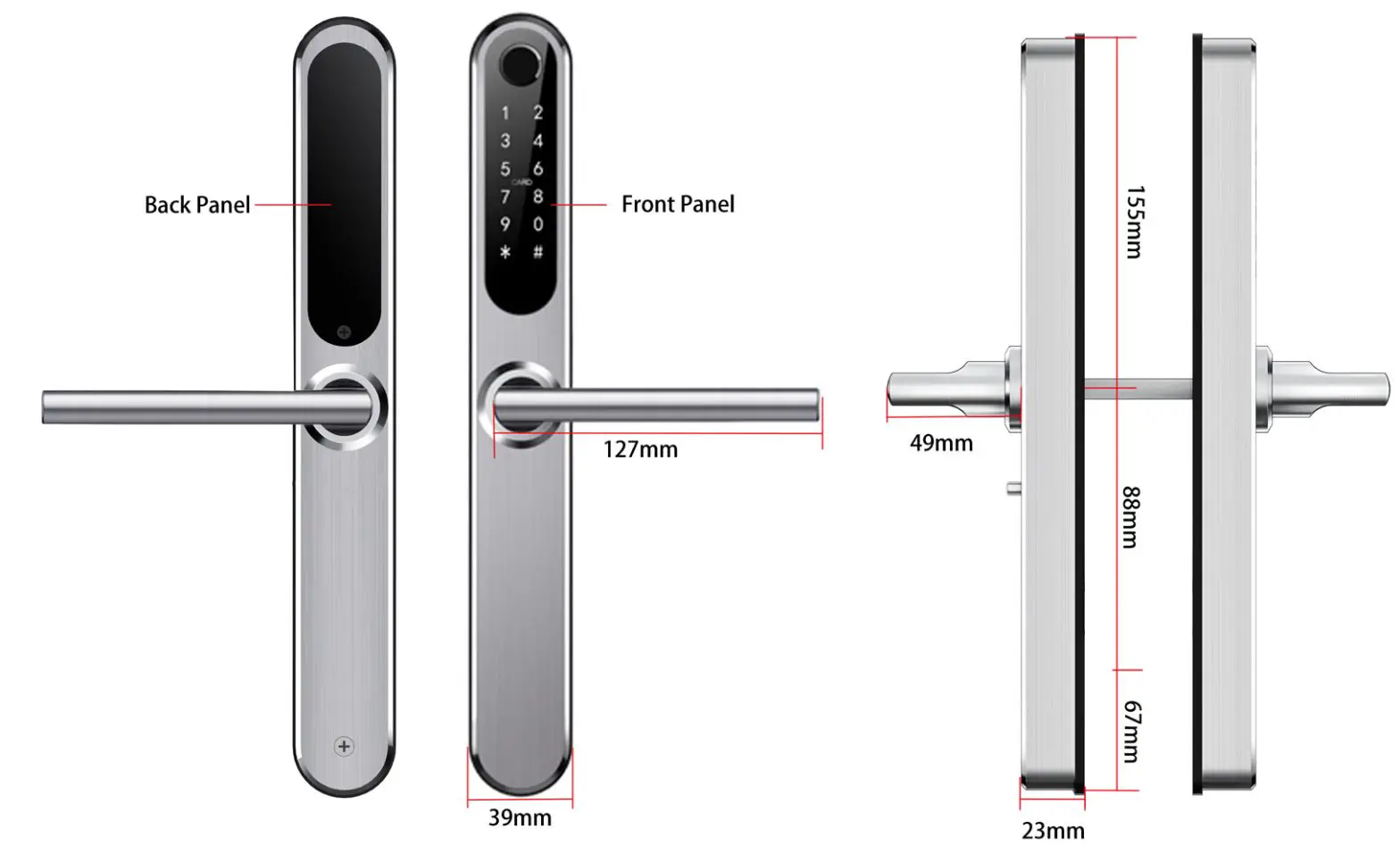 sylvan SL35E Electronic Lock- Lock Structure