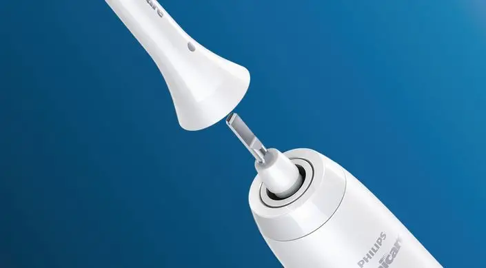 Philips Sonicare Standard Sonic Toothbrush Click-on brush head system