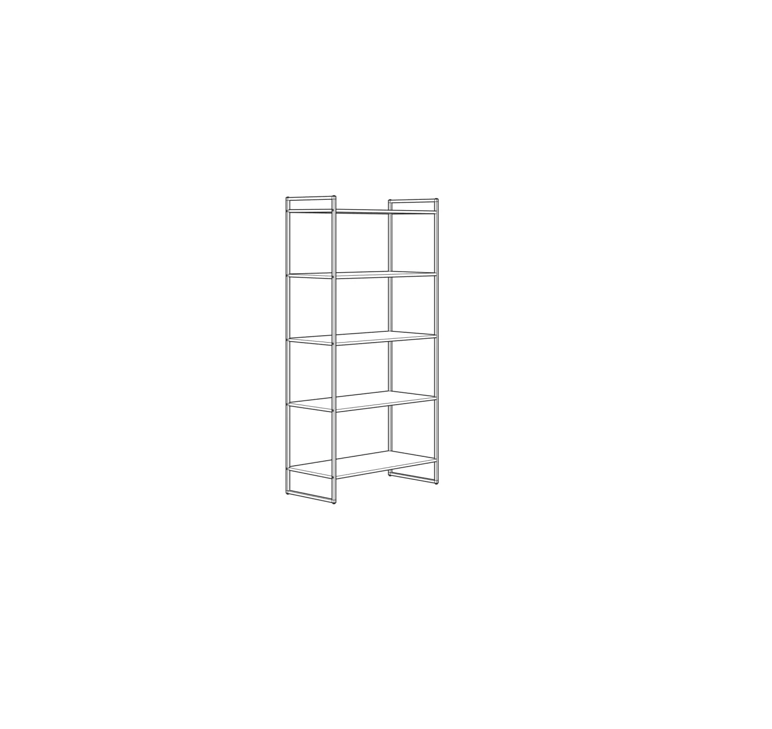 Ikea 50419972 Jonaxel Shelving Unit Instruction Manual