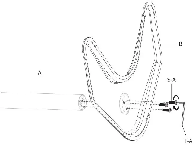 VIVO Dual Monitor Desk Stand - ASSEMBLY STEPS 1