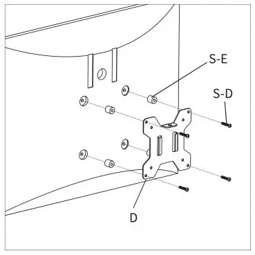 VIVO Dual Monitor Desk Stand - ASSEMBLY STEPS 3 (Continued)