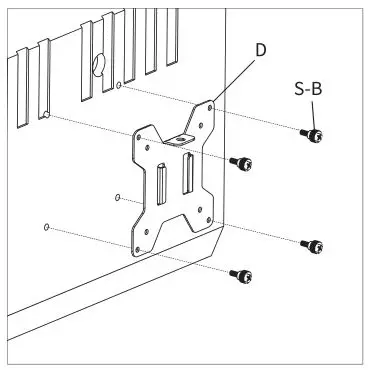 VIVO Dual Monitor Desk Stand - ASSEMBLY STEPS 3