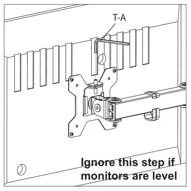 VIVO Dual Monitor Desk Stand - ASSEMBLY STEPS 5 (II)
