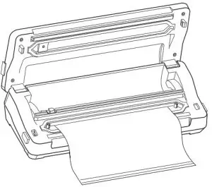 Voweek VVS2101 Vacuum Sealer Machine - Custom Sized Bags 2
