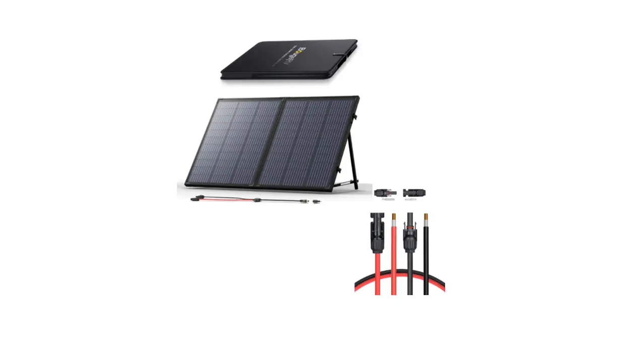 Bougerv 9bb-120w Portable Solar Panel User Manual