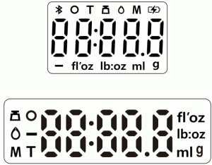 anko 43117161 Slim Line Scales - LED ICONS