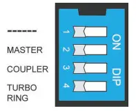 MOXA EDS-600 Series EtherDevice Switch - DIP Switches
