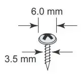 MOXA EDS-600 Series EtherDevice Switch - screws.
