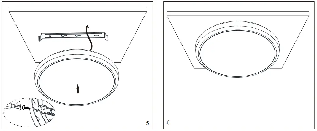 ROBUS REA1340-01 Elegance 13w-18w IP54 LED Non-Dimmable fig2