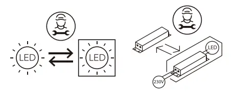 ROBUS REA1340-01 Elegance 13w-18w IP54 LED Non-Dimmable fig3