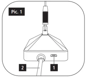 hama 121701 DVB T2 Indoor Antenna - Operating instruction 2