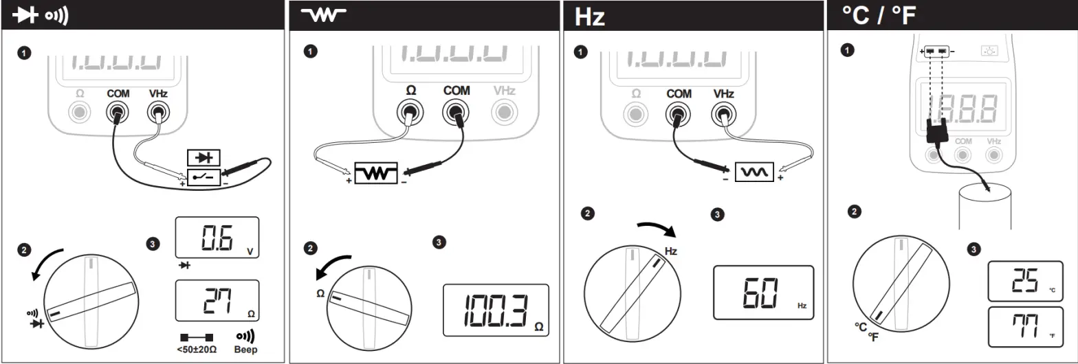 MASTECH MS2000G Digital Clamp Meter - fig 1