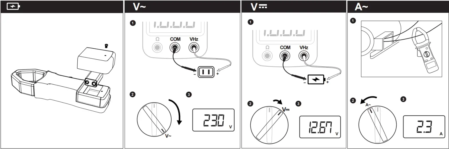 MASTECH MS2000G Digital Clamp Meter - fig