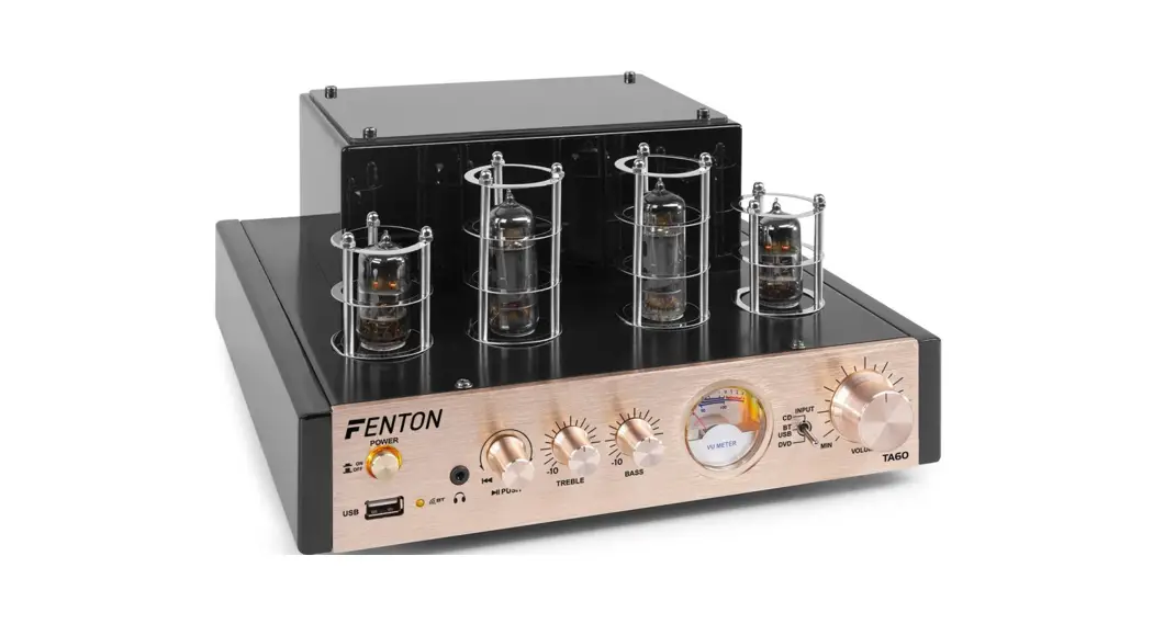 Fenton Ta60 Hybrid Stereo Tube Amplifier Bt Instruction Manual