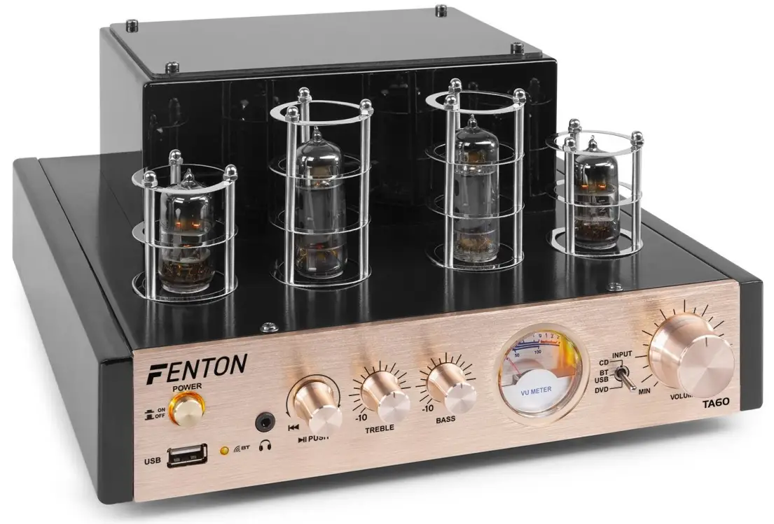 FENTON TA60 Hybrid Stereo Tube Amplifier BT