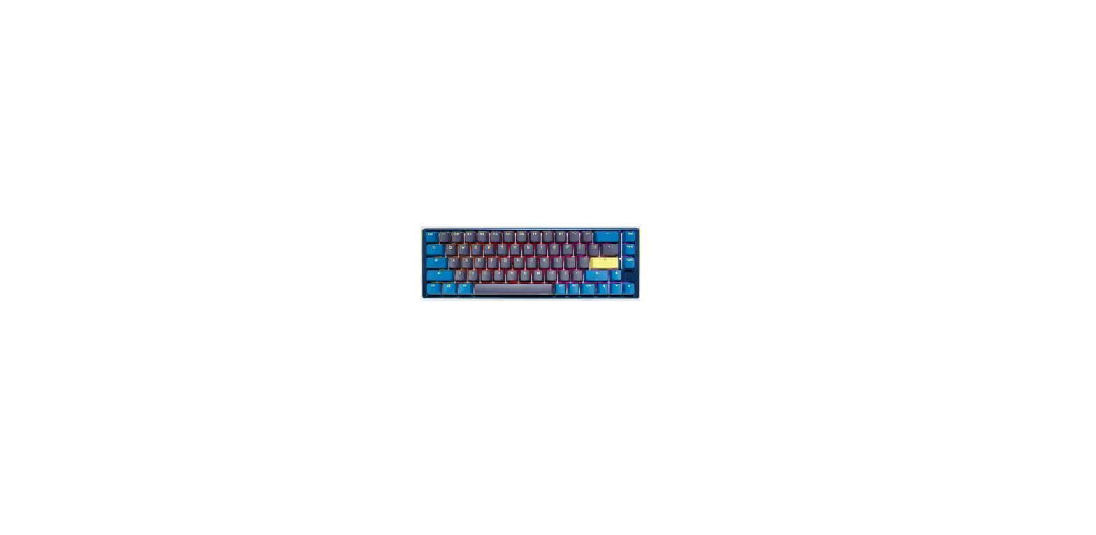 Ducky Dkon2167st One 3 Rgb Double Shot Pbt Quack Mechanical Keyboard User Manual
