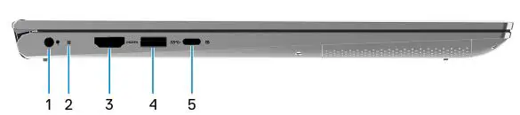 DELL Inspiron 5406 2-in-1 - Left