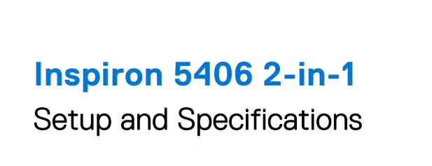 DELL Inspiron 5406 2-in-1