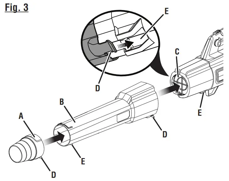 RYOBI RY404010 40 Volt Brushless Blower- Fig 3