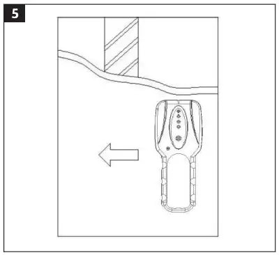 MEEC TOOLS 010986 Stud Detector Instruction Manual - Fig 5