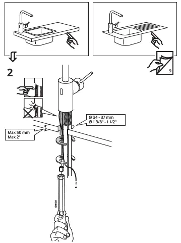 IKEA-903.594.95 -tAMNAREN Kitchen-Mixer-with-Sensor-fig-4
