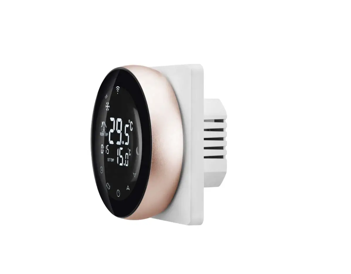 Beok Tgr87 Round Wifi Fan Coil Thermostat Instruction Manual
