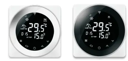 BEOK TGR87 Round WiFi Fan Coil Thermostat Instruction Manual - Main Product