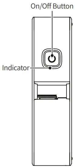NIIMBOT B18 Label Printer - button powerr