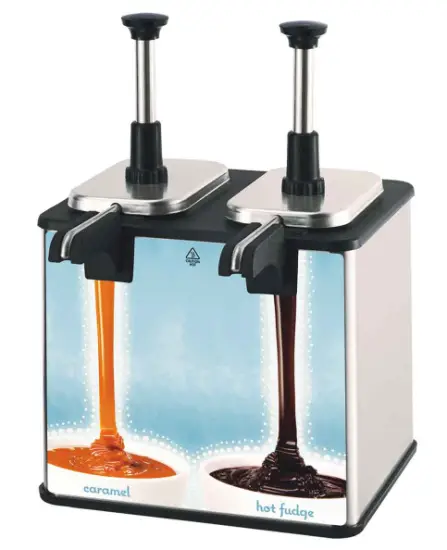 SERVER-EZT-S-EZ-Topper-Tall-Dual-Pouch-Topping-Warmer
