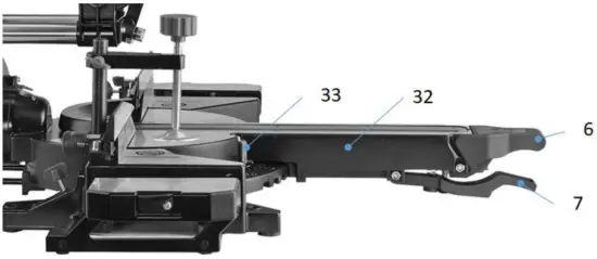 Setting the angular position of the worktable