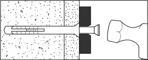 Hammer Fixing Wall Plug