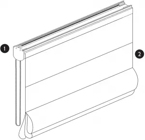 JOHN LEWIS Roman Blind 2
