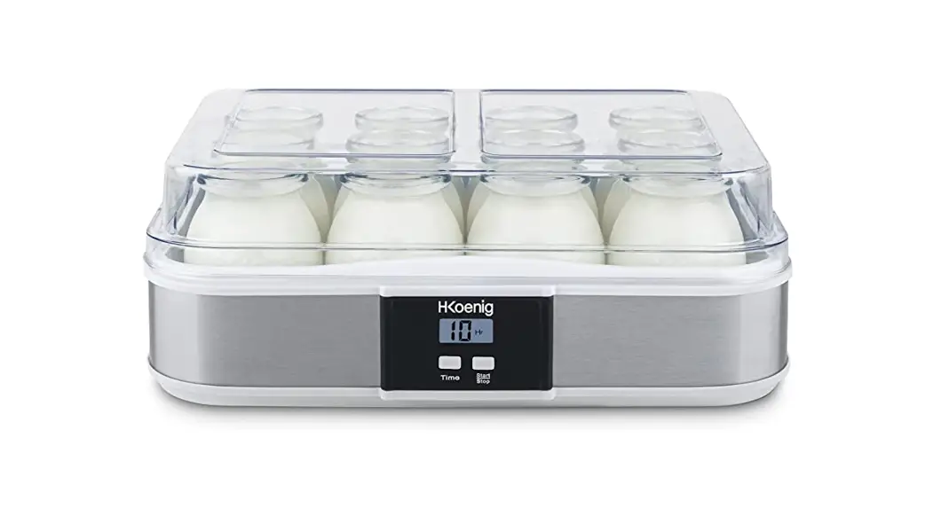 H Koenig Ely120 12 Pots Yoghurt Maker Instruction Manual