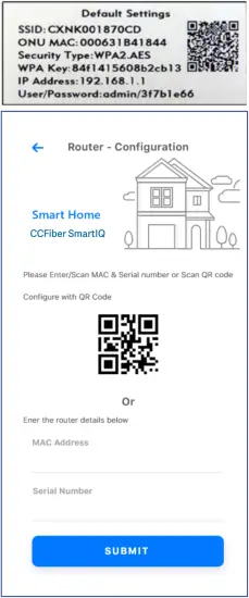 CUMBERLAND CONNECT CCFiber SmartIQ Apps - Qr Code