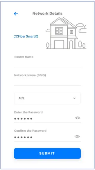 CUMBERLAND CONNECT CCFiber SmartIQ Apps - Sign Upp 3