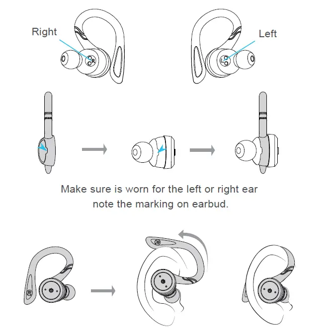 Sport-in-Ear-TWS-Headphone-APEKX-True-Wireless-Bluetooth-5.1-Sports-Earphone 3