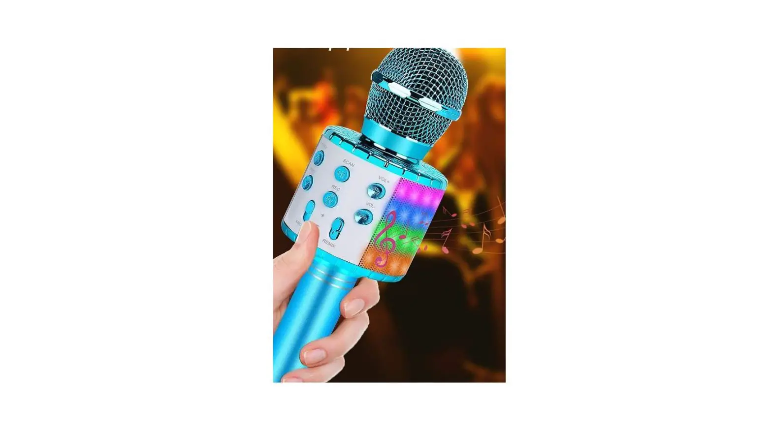 Karaoke Microphone For Kids Gifts Age 4-12,hot Toys For 5 6 7 8 Year Old Girls Singing Microphone-complete Features/instruction Manual