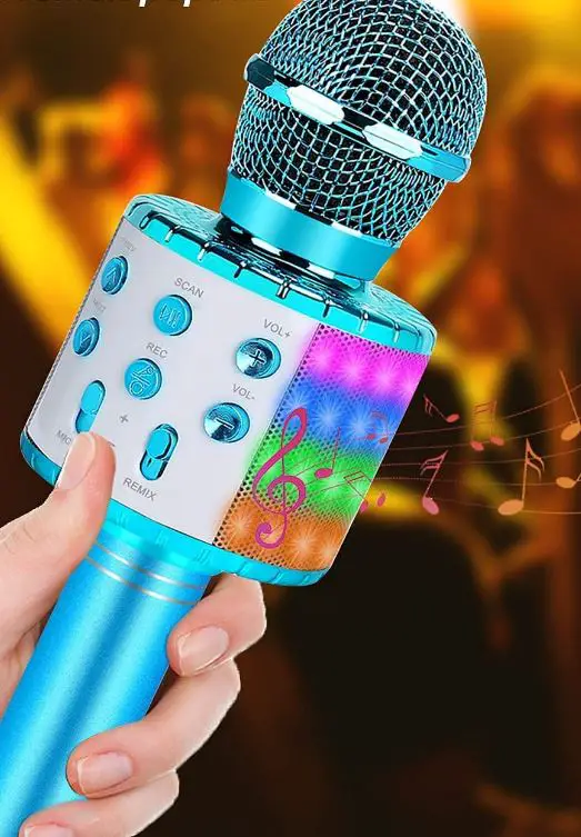 Karaoke-Microphone-for-Kids-Gifts-Age-4-12-Hot-Toys-for-5-6-7-8-Year-Old-Girls-Singing-Microphone-image