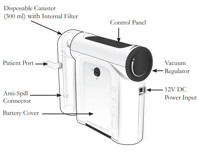 Laerdal LCSU 4 Compact Suction - fig 1