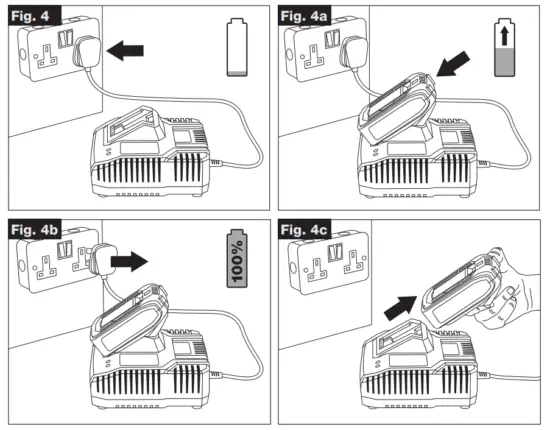 trend T18S ROS125B 125mm 18V Li Ion TXLi Cordless Random Orbit Sander - fig2