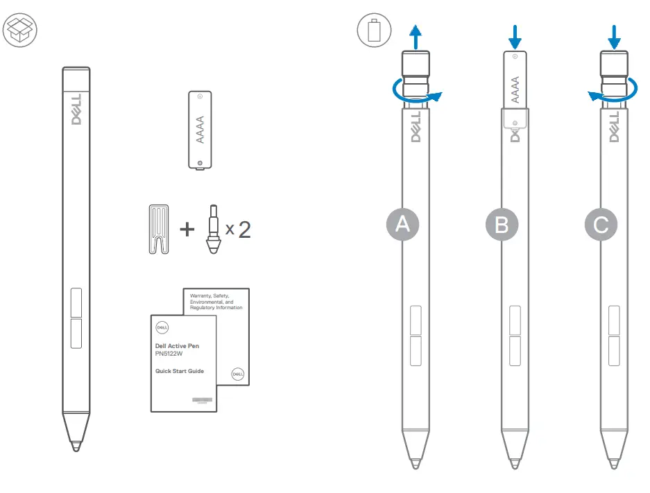 DELL PN5122W Active Pen fig