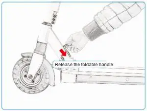 FOLDING E-SCOOTER - Step 3