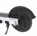 Rear air-free solid wheel