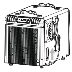 baseaire AirWerx 90 Dehumidifier - Installing Duct Adapter